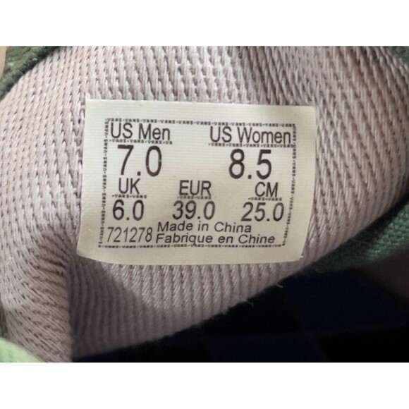 VANS Feature x OG Authentic LX Double Down Sinners Club Shoes Men 7 Women 8.5 - Picture 8 of 9